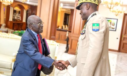 Gabon: Le Comité des sages et dignitaires de la République reçu par le Président de la Transition