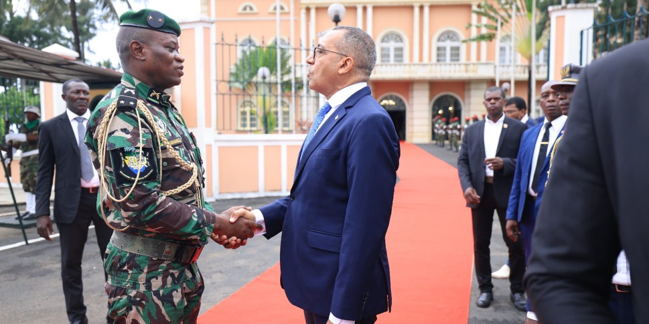 Gabon: Le Président de la Transition en visite de travail et d’amitié à Sao-Tomé et Principe