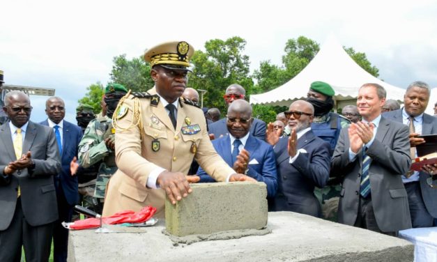 Infrastructures : Brice Clotaire Oligui lance les travaux de construction du siège de la COBAC à Libreville