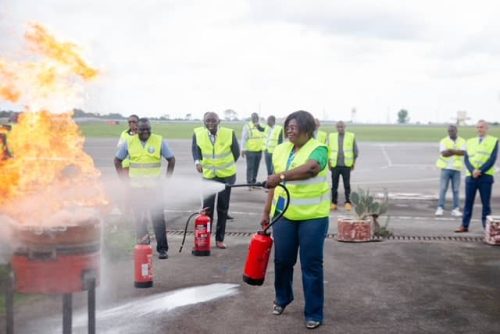 Journée sécurité 2023 : l’Aéroport De Libreville (ADL) et ses partenaires œuvrent pour un objectif commun de zéro accident