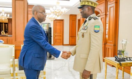 Gabon: Le Chef de l’État reçoit le Vice-Premier ministre de la Transition