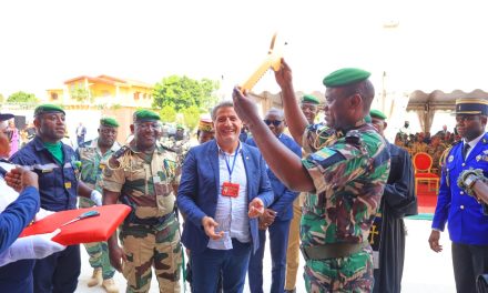 Gabon: Brice Clotaire Oligui inaugure la caserne des sapeurs-pompiers de la Garde Républicaine