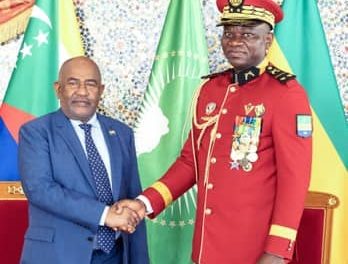 Gabon: Le Président de la Transition s’entretient avec Son Homologue de l’Union des Comores