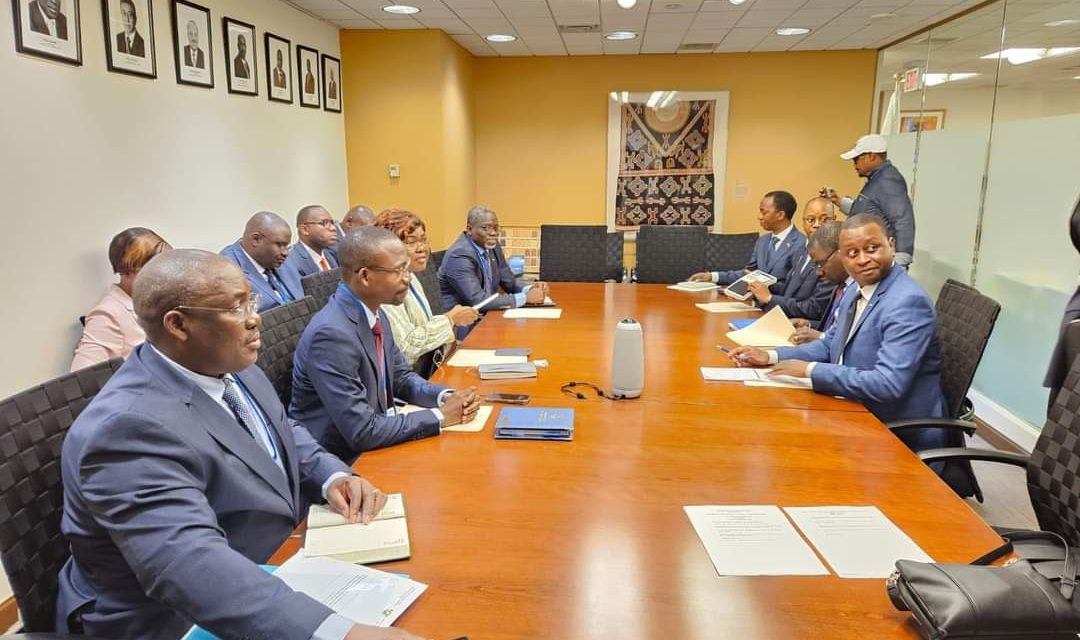 Washington: Le Ministre gabonais de l’Economie, Mays MOUISSI, a pris part à la réunion du Groupe Afrique II au FMI et à la Banque mondiale
