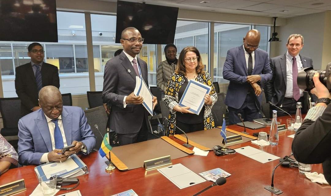 Signature d’un Accord Historique entre le Gabon et la Banque Mondiale pour l’Amélioration des Statistiques et du Secteur Agricole