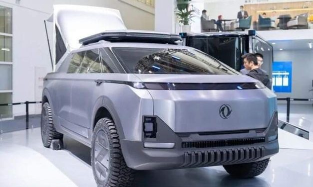 Dongfeng dévoile sa version électrisante du « Cybertruck » au salon de l&rsquo;automobile de Pékin