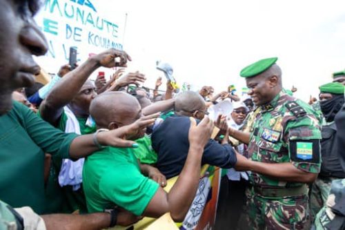 Tournée républicaine : Le Chef de l’Etat, le Général Brice Clotaire Oligui Nguema dans l’Ogooué-Lolo