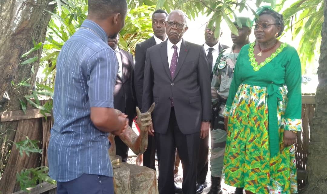 Le Vice-président du Gabon Honore le Musée National des Arts, Rites et Traditions