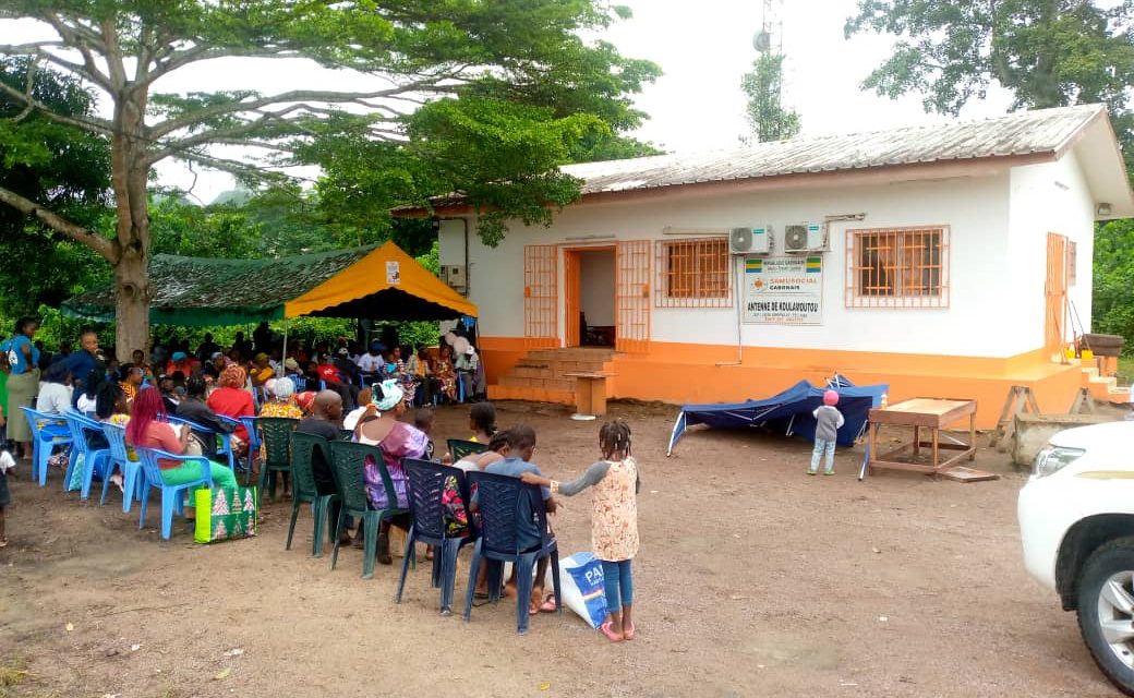 Succès de l’Opération Humanitaire du Samu Social à Koula-Moutou : Des Milliers de Personnes Soignées Gratuitement