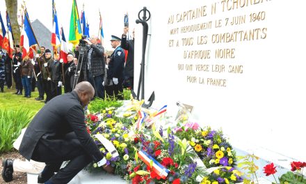 Hommage Solennel à Airaines : Le Président de la Transition Honore la Mémoire du Capitaine Charles N’Tchoréré