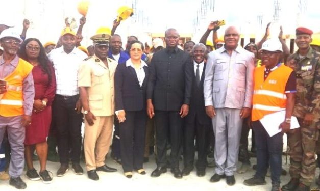 Oyem : Le Chef de l&rsquo;État Brice Clotaire Oligui Nguema en Visite d&rsquo;Inspection des Chantiers