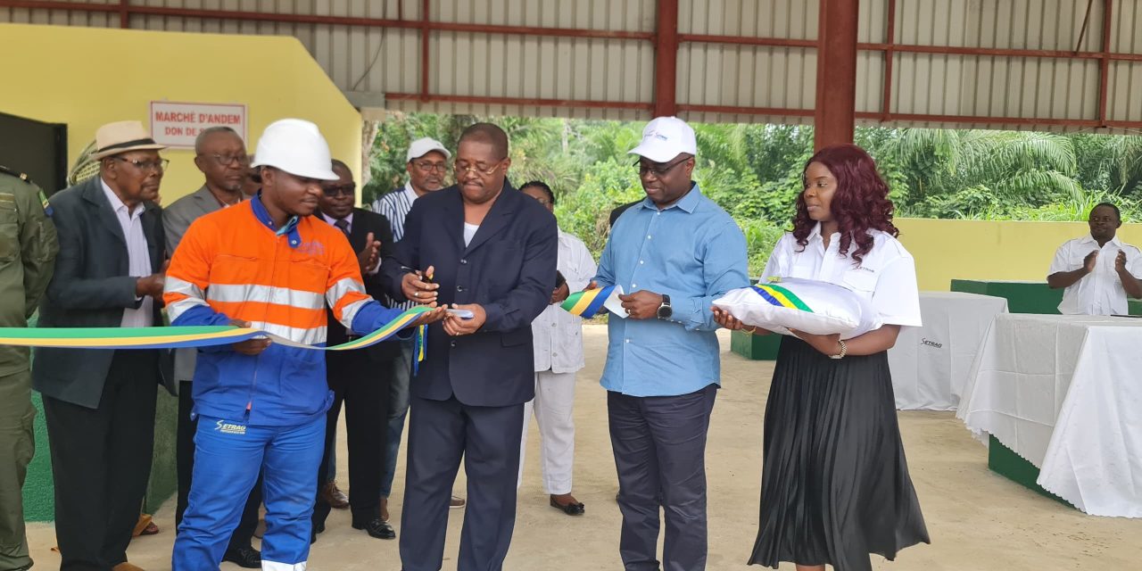 Inauguration du Marché d’Andem : SETRAG Impulse le Développement Local à Asseng