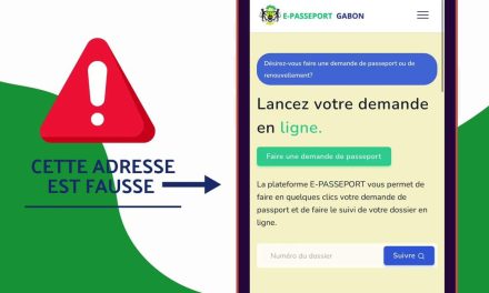 🛑Alerte à la Fraude : Mise en Garde Contre un Faux Site de Demande de Passeport Gabonais en Ligne