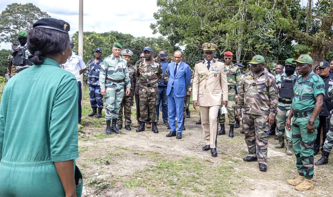 Visite du Général Oligui Nguema au Bataillon du Génie Agricole : Un Pas Vers l’Autosuffisance Alimentaire