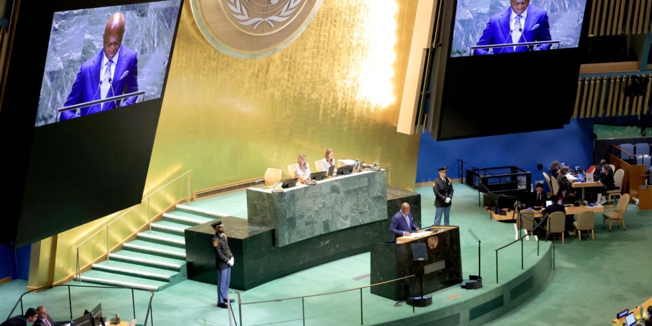 79ème session de l’Assemblée Générale des Nations Unies : Le Chef de l’Etat lance un appel à la mobilisation de financements