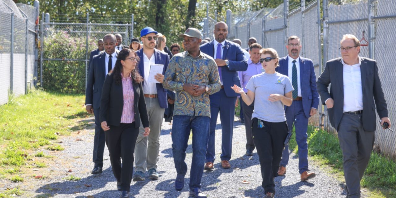 Le Chef de l’Etat gabonais visite la Fondation Volgenau