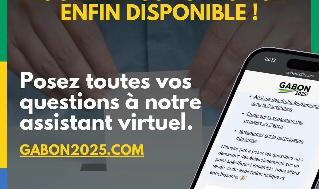 Publication officielle du projet de Constitution 2024 : Le Gabon en route vers une refonte démocratique