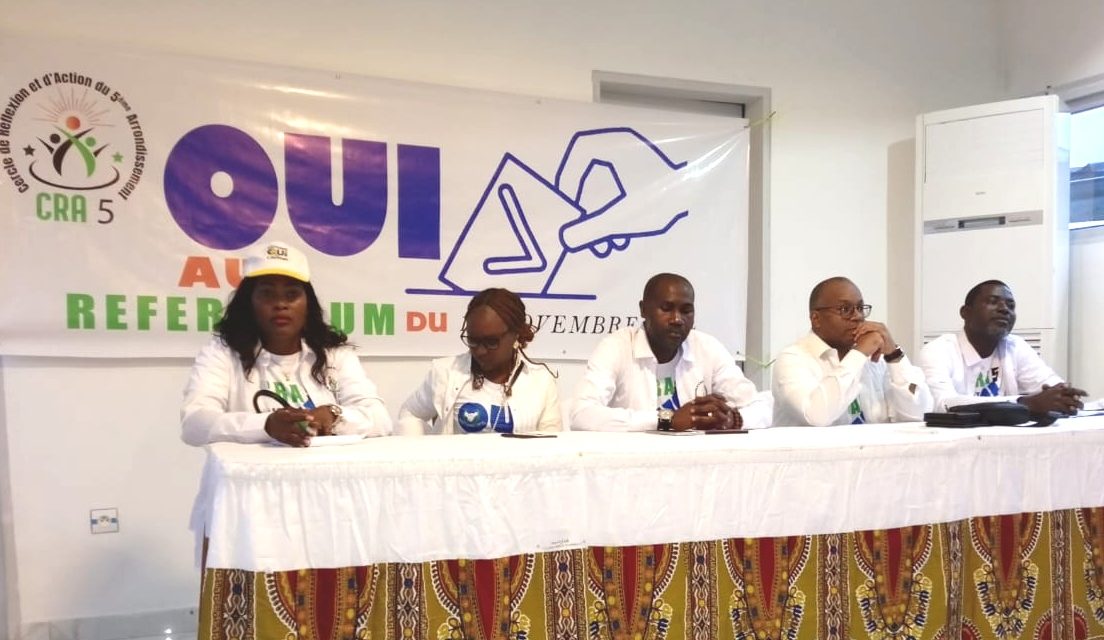 Référendum : le 5ᵉ arrondissement de Libreville s’engage pour le « OUI »