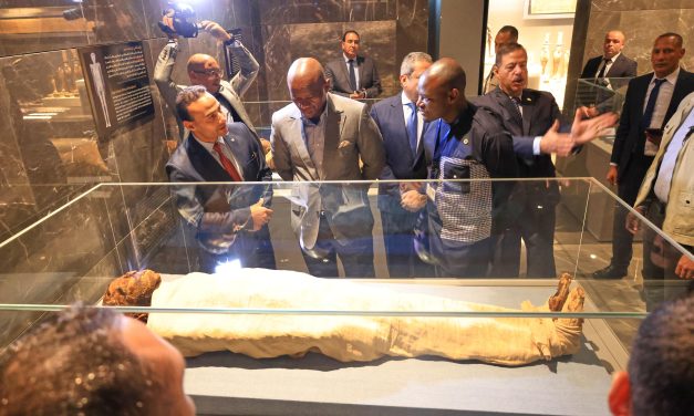 Coopération: Le Chef de l’Etat visite le musée national de la civilisation égyptienne.
