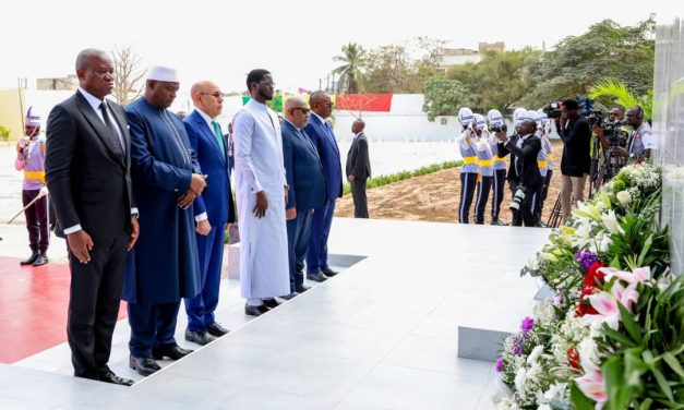 Oligui Nguema à la commémoration des 80 ans du massacre des tirailleurs sénégalais