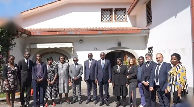 Oligui Nguema à Rome : un tête-à-tête fraternel avec la diaspora gabonaise d’Italie