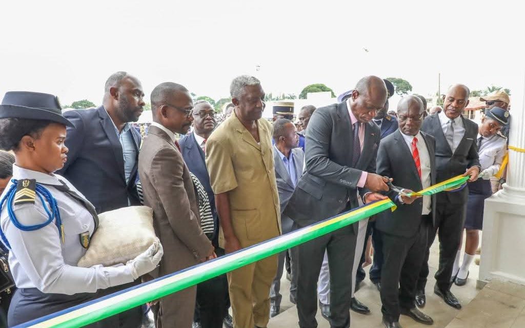 Développement local : Le Président Brice Clotaire Oligui Nguema inaugure d’importantes infrastructures à Ndendé