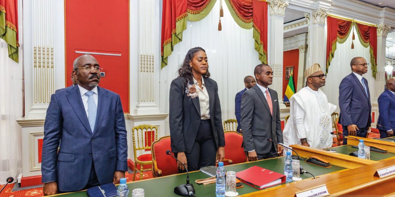 À Libreville, le président Oligui Nguema sonde les banques pour accélérer la transformation économique