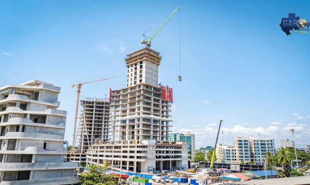 La Tour de Libreville : Une Fierté Émergente, les Travaux Progressent à Grande Vitesse