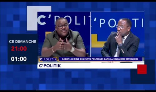 🛑URGENT/ C POLITIK : Rodrigue Maïssa Nkoma en invité ce dimanche pour un grand rendez-vous politique sur Gabon 24