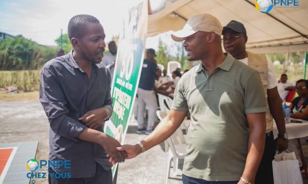 À Angondjé, le PNPE descend dans la boue pour ramener l’emploi au plus près des Gabonais