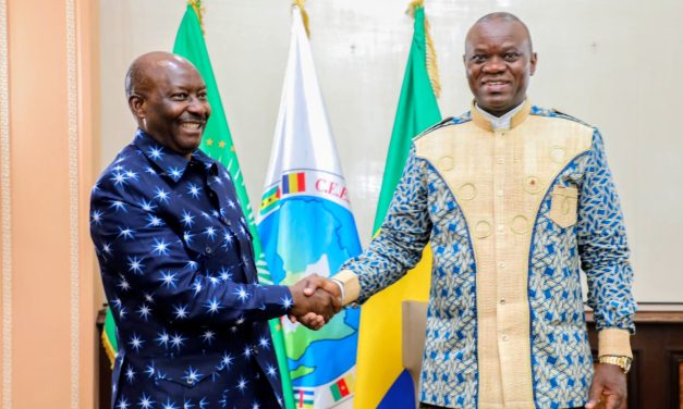 Henri Claude Oyima dévoile les nouvelles ambitions de BGFI Bank devant Oligui Nguema