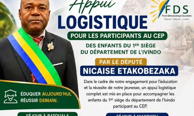 Gabon : le député Nicaise Etakobezaka prend en charge les frais des candidats au CEP de Batouala