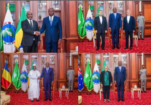 Diplomatie : le Gabon accueille cinq nouveaux ambassadeurs et renforce son ouverture internationale