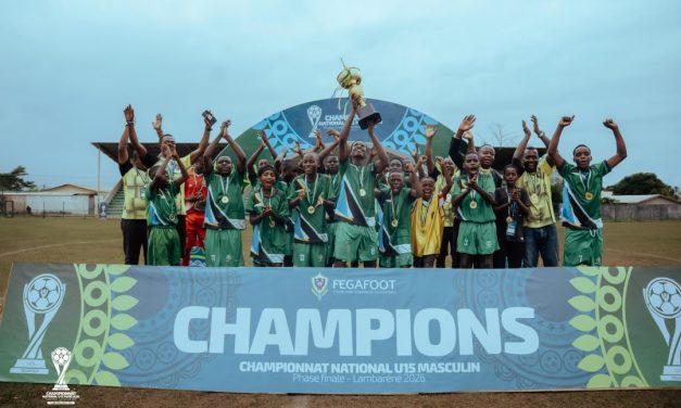 U15 : la Ngounié entre dans l&rsquo;histoire à Lambaréné