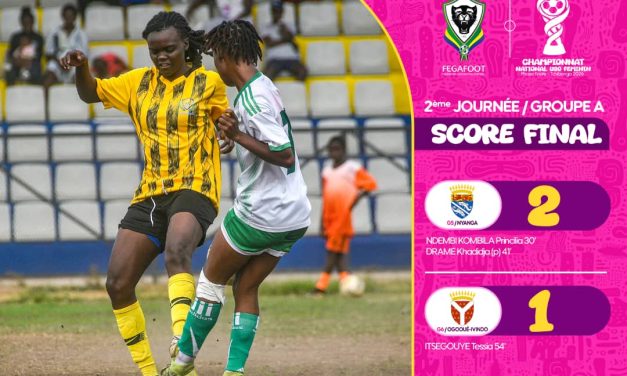 Championnat national féminin U20 : la deuxième journée redistribue les cartes à Tchibanga