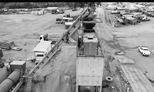 EBOMAF-GABON : Au PK10, la centrale d’enrobé au cœur de la route Ntoum–Cocobeach