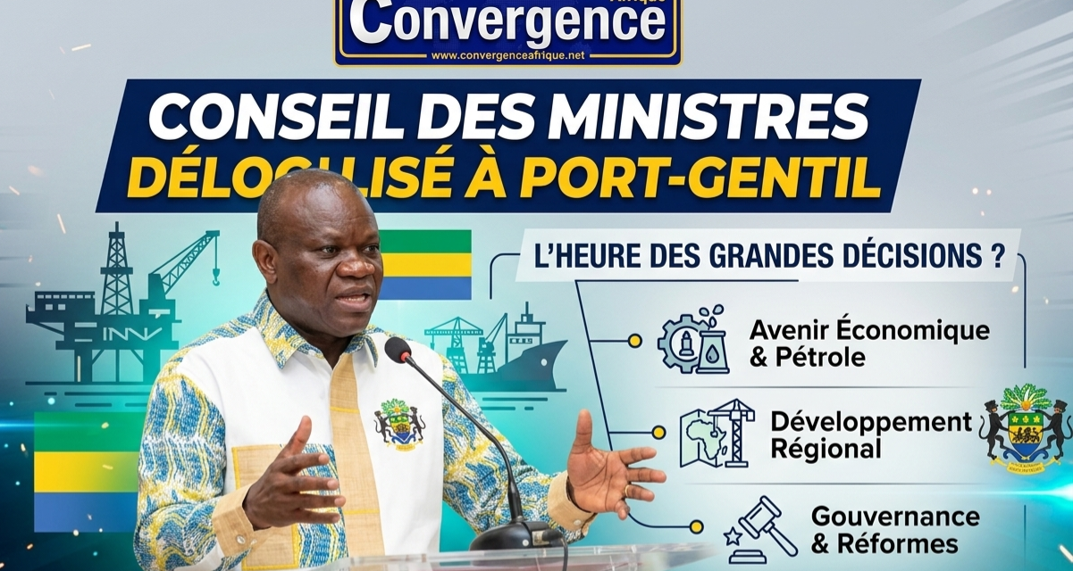 🛑Conseil des ministres délocalisé à Port-Gentil : l’heure des grandes décisions ?