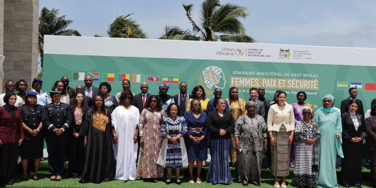 Cotonou: Femmes, paix et sécurité, le Gabon porte sa vision au cœur de l’Union africaine