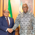 Gabon–ONU : Alexandre Barro Chambrier échange avec Mohamed El-Amine Souef sur le renforcement de la coopération