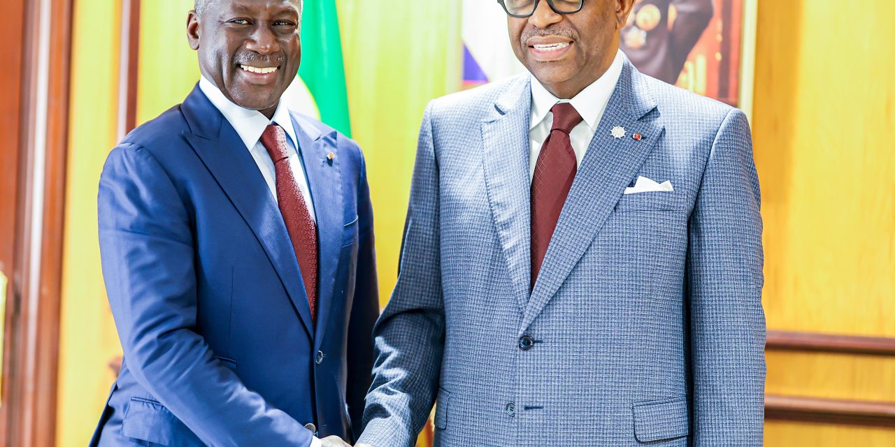 Foncier : Alexandre Barro Chambrier et Adama Bictogo explorent les contours du foncier numérique au Gabon