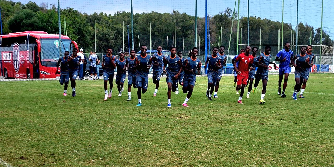 Panthéreaux U17 : à Rabat, derniers réglages avant le rendez-vous de demain face au Maroc