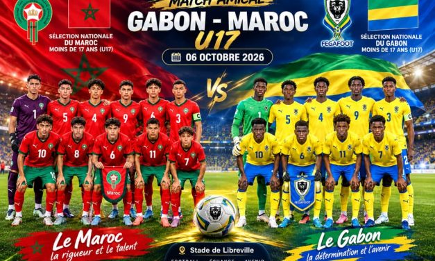 Maroc-Gabon U17 : les jeunes Panthères face au révélateur de Rabat