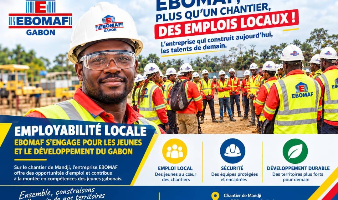 Sur le linéaire Yombi-Mandji, EBOMAF mise sur l’emploi local pour accompagner le renouveau économique