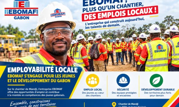 Sur le linéaire Yombi-Mandji, EBOMAF mise sur l’emploi local pour accompagner le renouveau économique