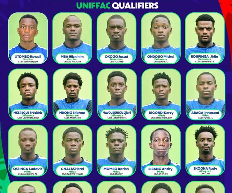 UNIFFAC U20 : Le Gabon affiche une confiance de fer au Cameroun