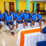 U20 : Pierre Alain Mounguengui encourage les Panthéreaux avant les demi-finales