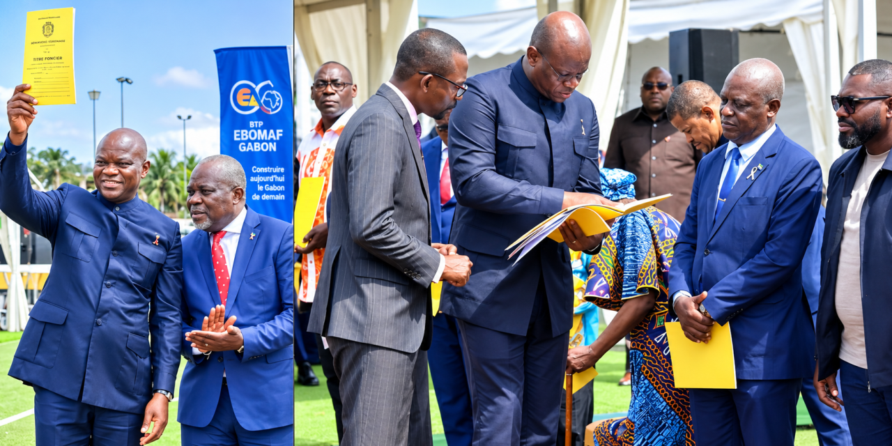Gabon : 16 000 nouveaux titres fonciers, Oligui Nguema accélère la révolution de la propriété